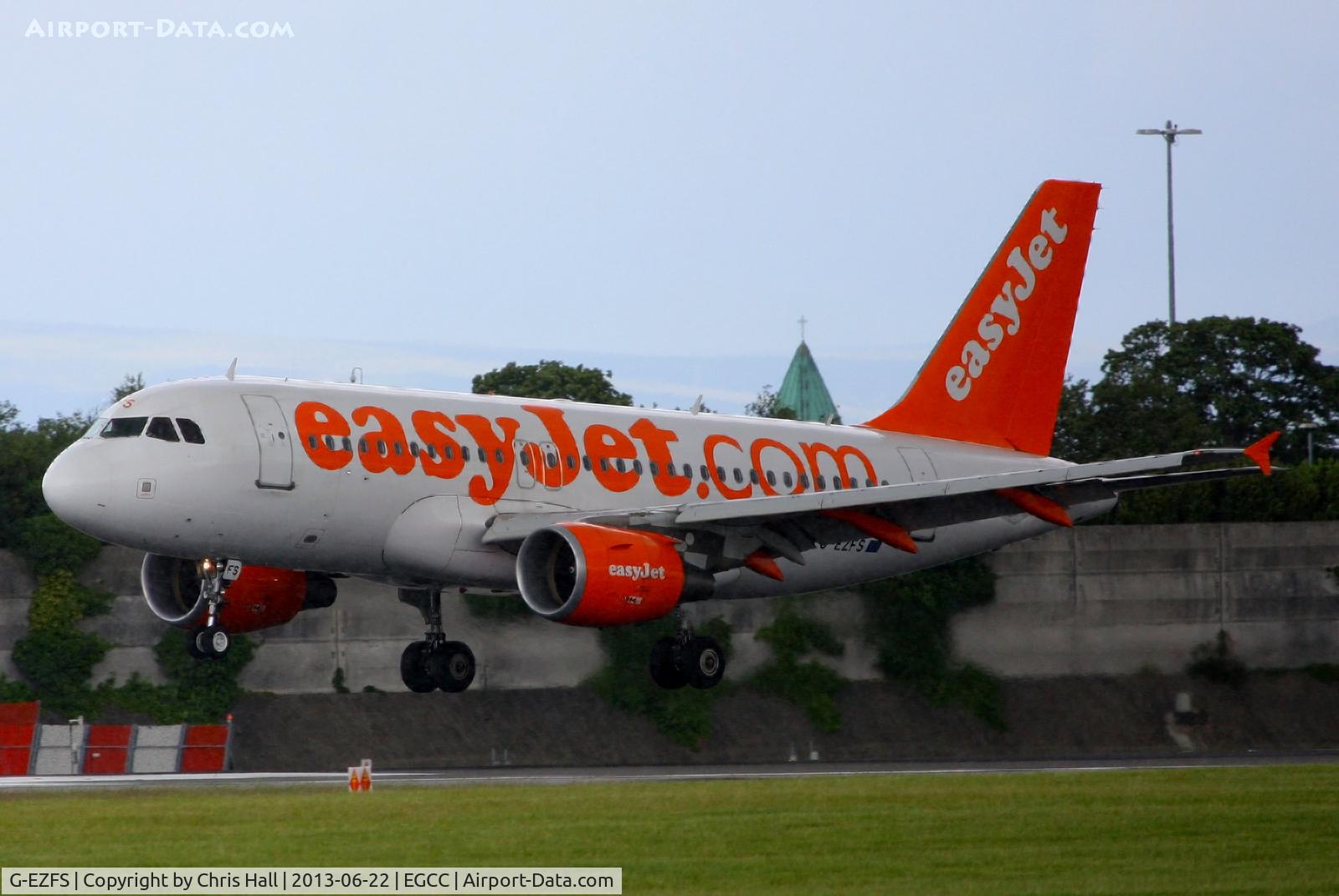 G-EZFS, 2009 Airbus A319-111 C/N 4129, easyJet