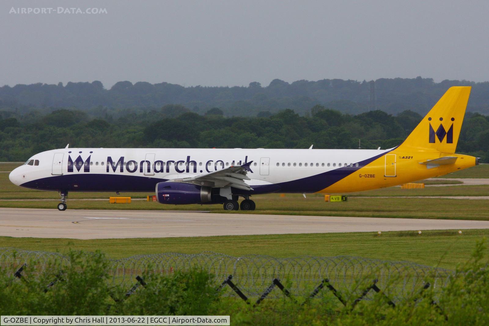 G-OZBE, 2002 Airbus A321-231 C/N 1707, Monarch