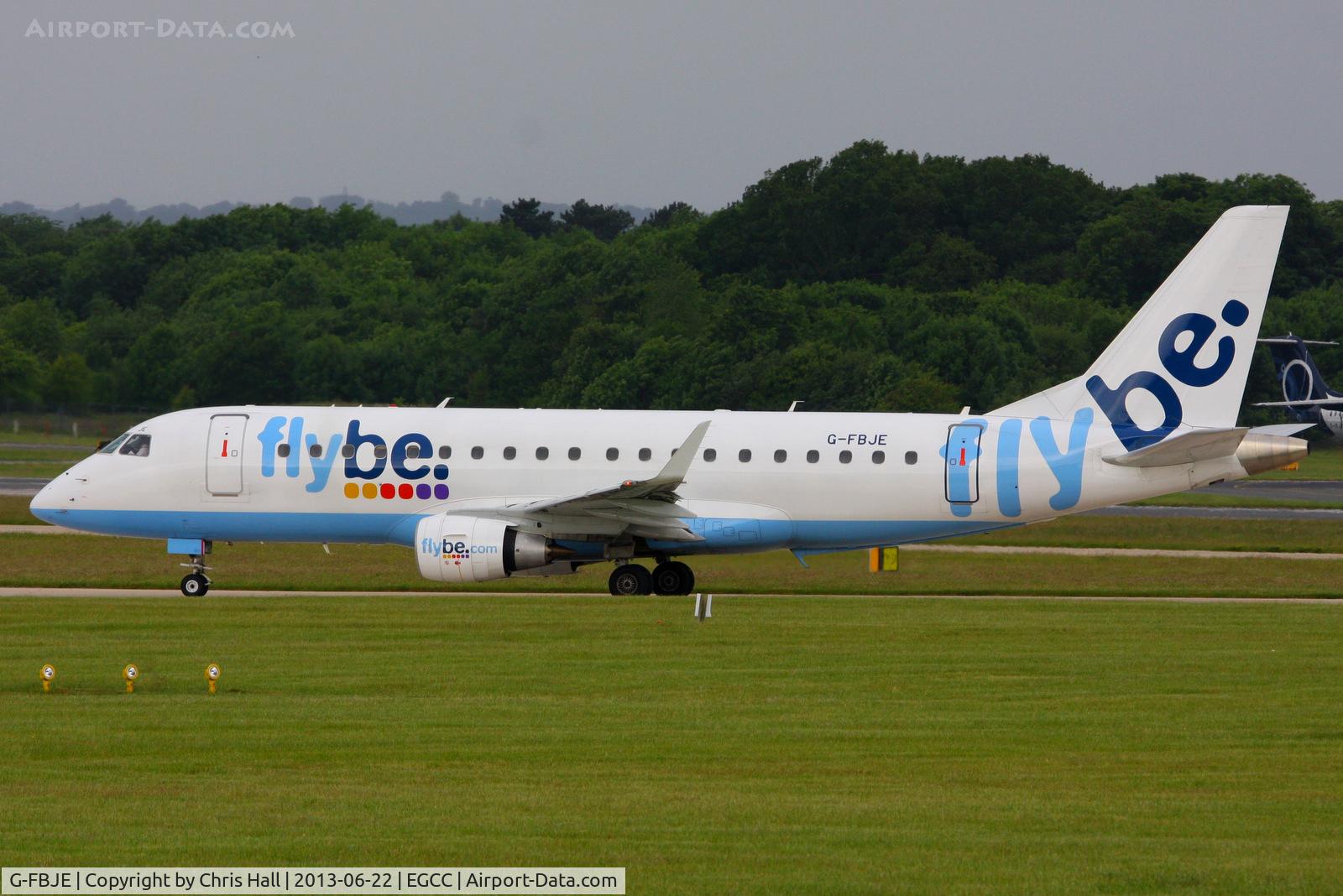 G-FBJE, 2012 Embraer 175STD (ERJ-170-200) C/N 17000336, flybe
