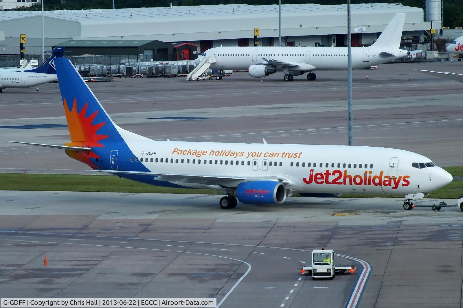 G-GDFF, 1999 Boeing 737-85P C/N 28385, Jet2 Holidays