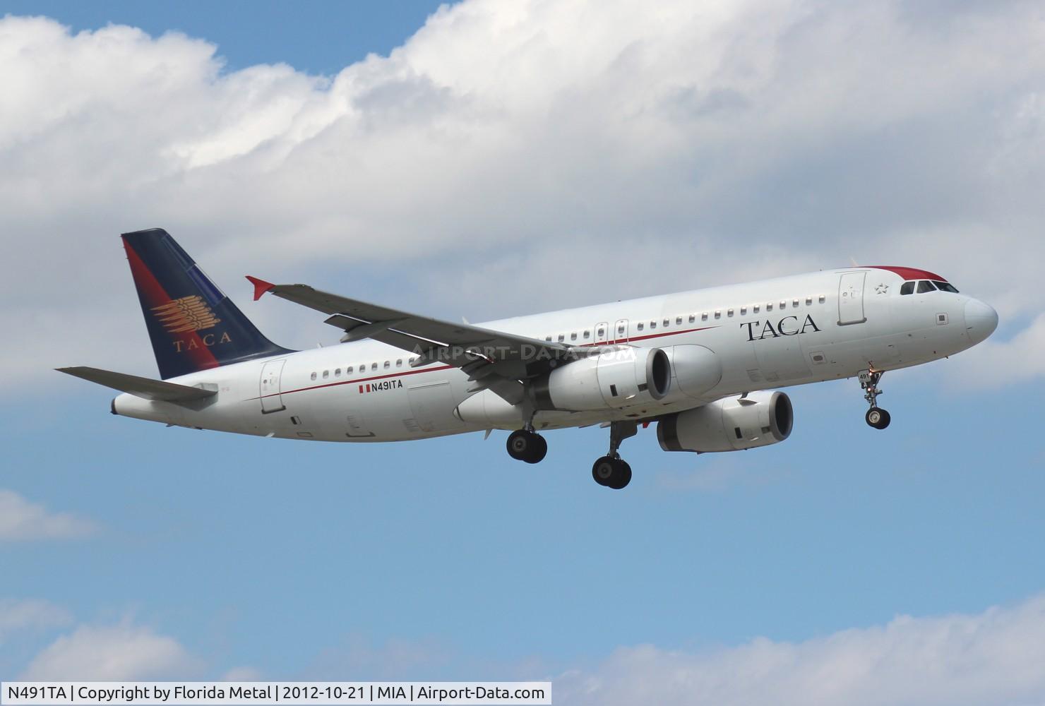 N491TA, 2004 Airbus A320-233 C/N 2301, Taca A320