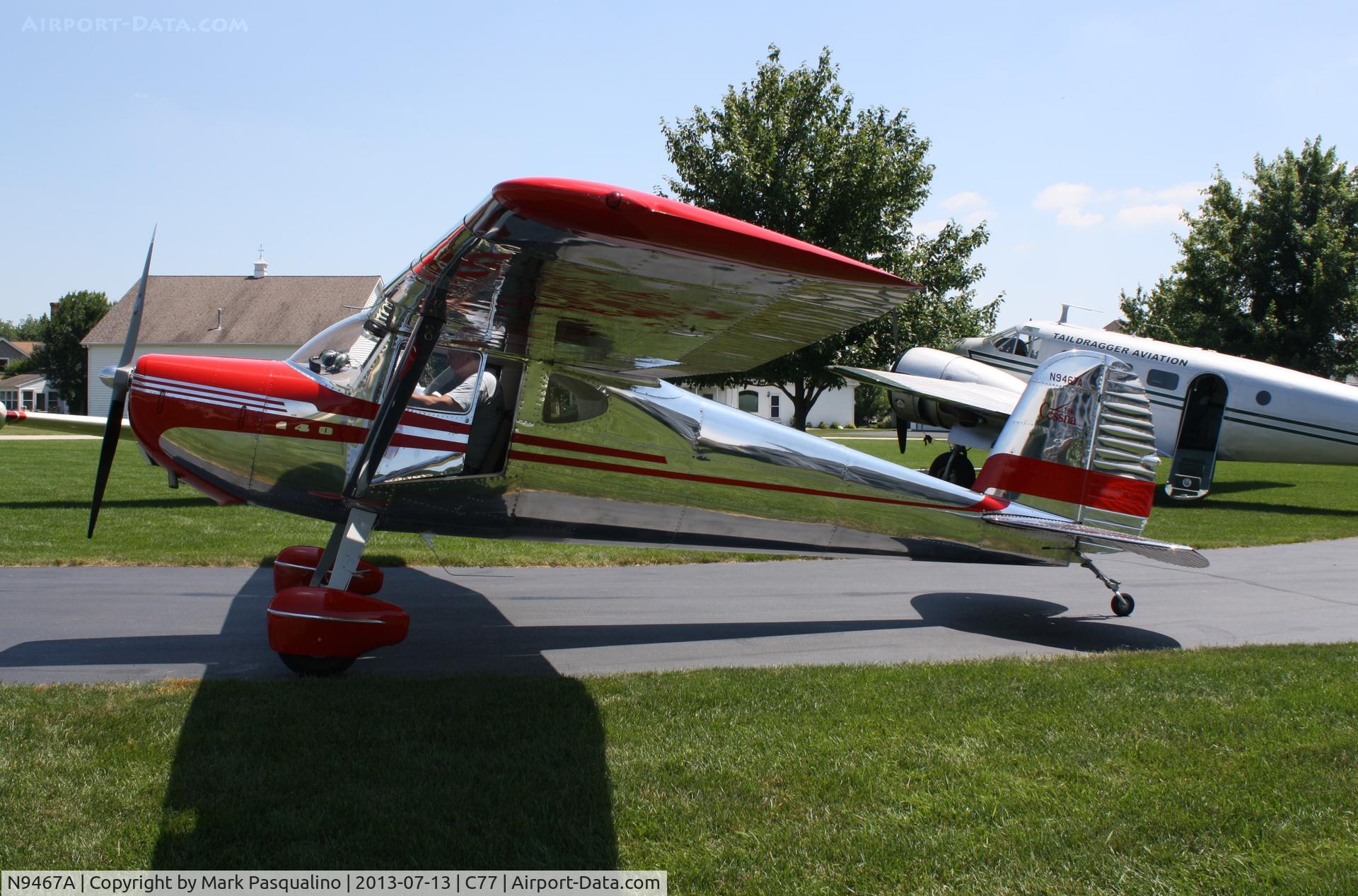 N9467A, 1950 Cessna 140A C/N 15469, Cessna 140A