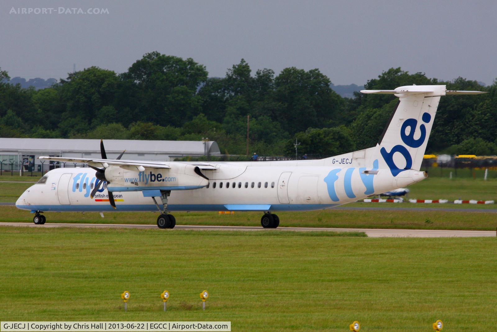 G-JECJ, 2005 De Havilland Canada DHC-8-402Q Dash 8 C/N 4110, flybe