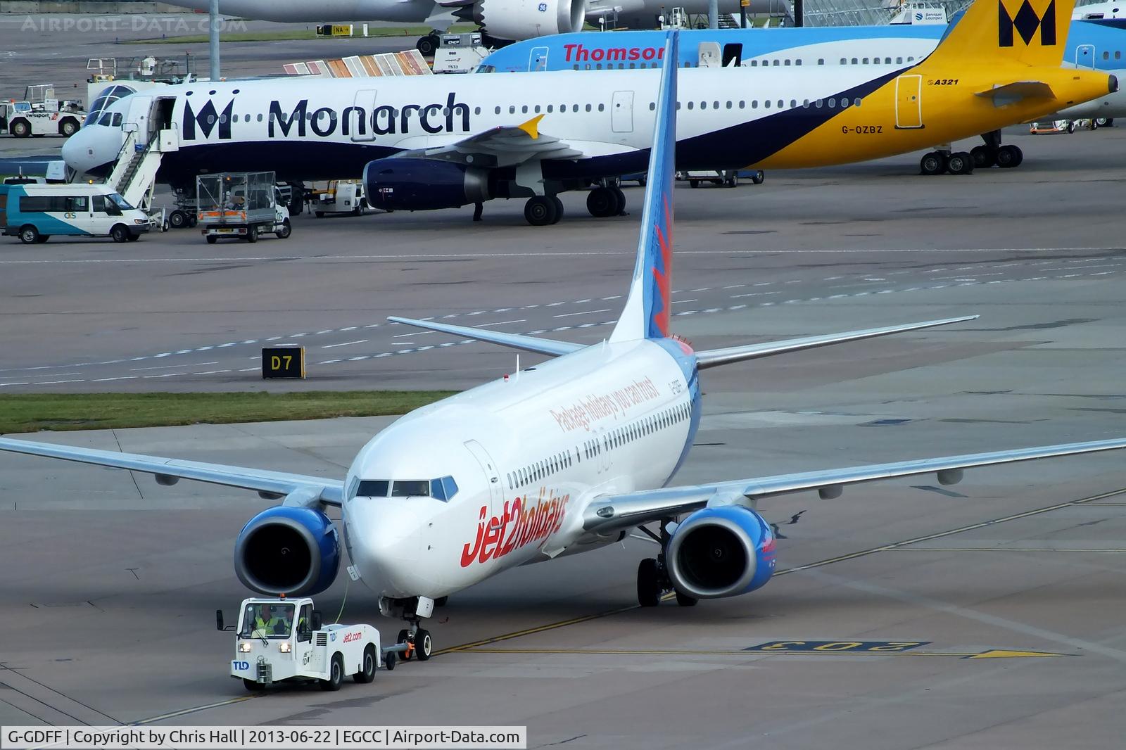 G-GDFF, 1999 Boeing 737-85P C/N 28385, Jet2 Holidays