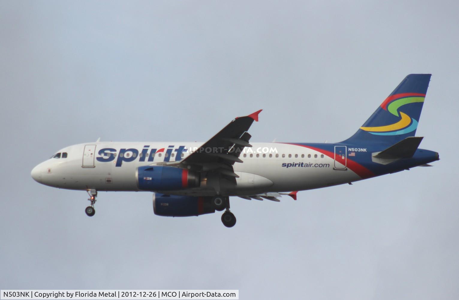 N503NK, 2005 Airbus A319-132 C/N 2470, Spirit A319