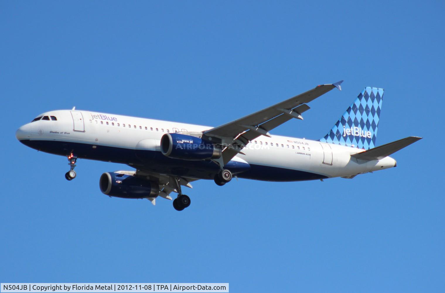 N504JB, 1999 Airbus A320-232 C/N 1156, Jet Blue A320