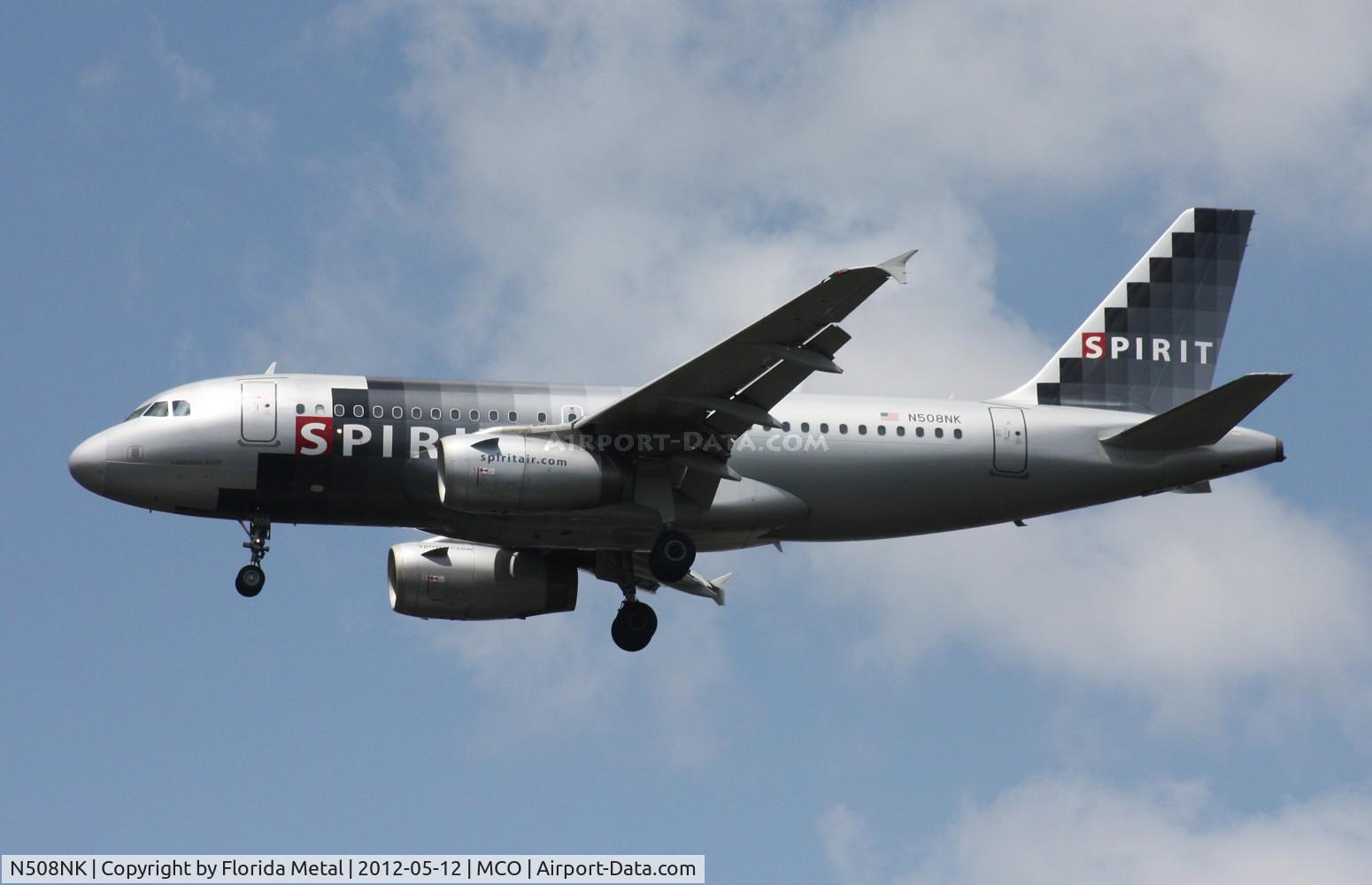 N508NK, 2005 Airbus A319-132 C/N 2567, Spirit A319
