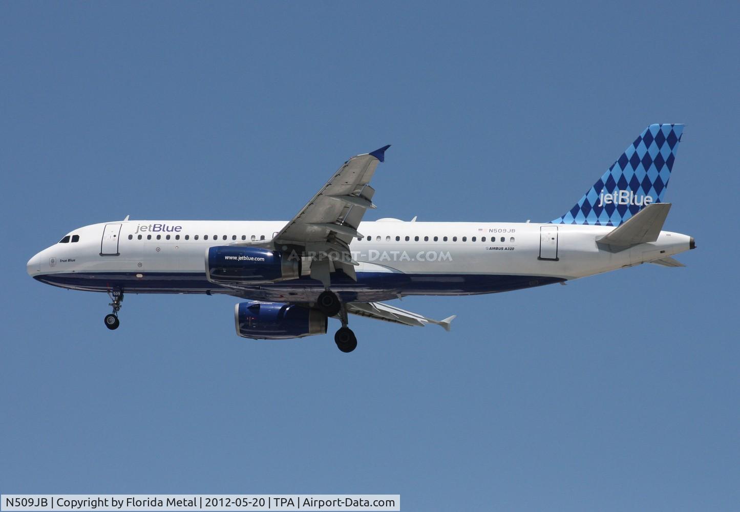 N509JB, 2000 Airbus A320-232 C/N 1270, Jet Blue A320