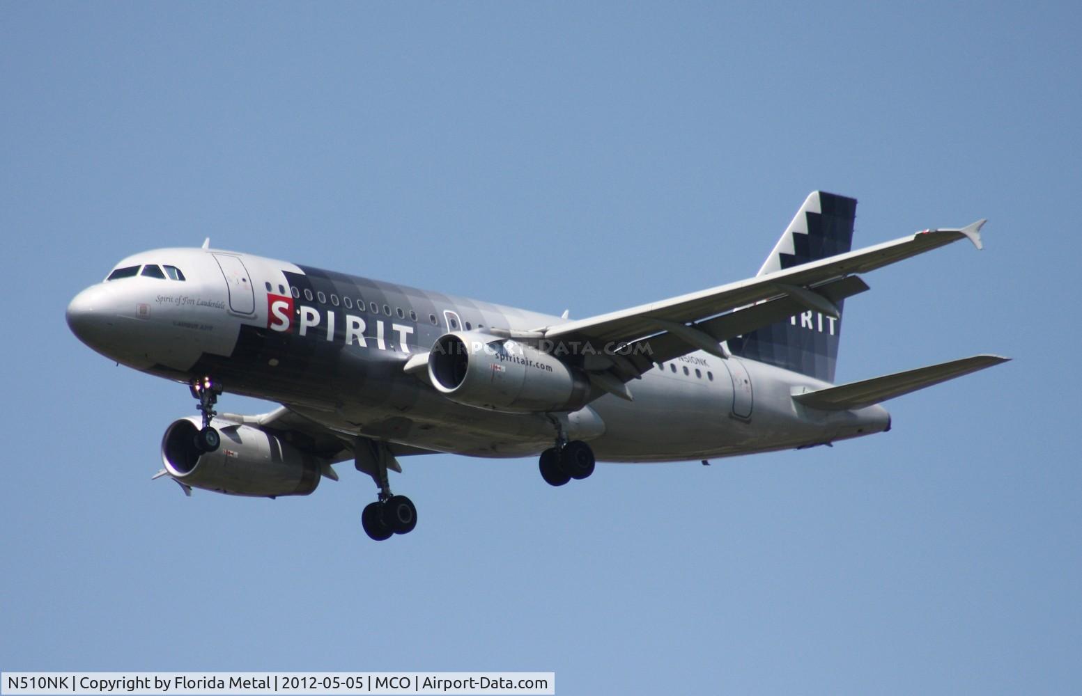 N510NK, 2005 Airbus A319-132 C/N 2622, Spirit A319