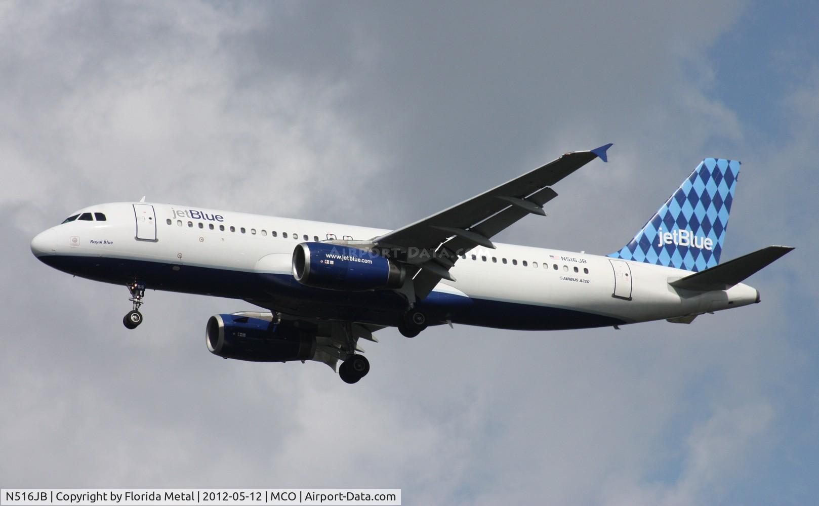 N516JB, 2000 Airbus A320-232 C/N 1302, Jet Blue A320