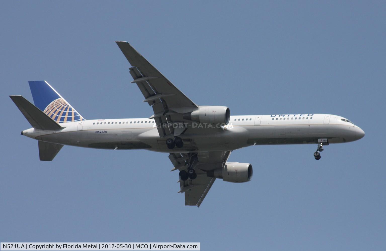 N521UA, 1990 Boeing 757-222 C/N 24891, United 757-200