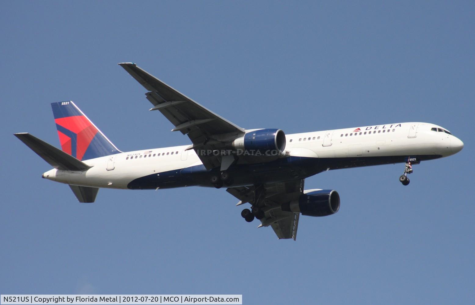 N521US, 1986 Boeing 757-251 C/N 23209, Delta 757-200