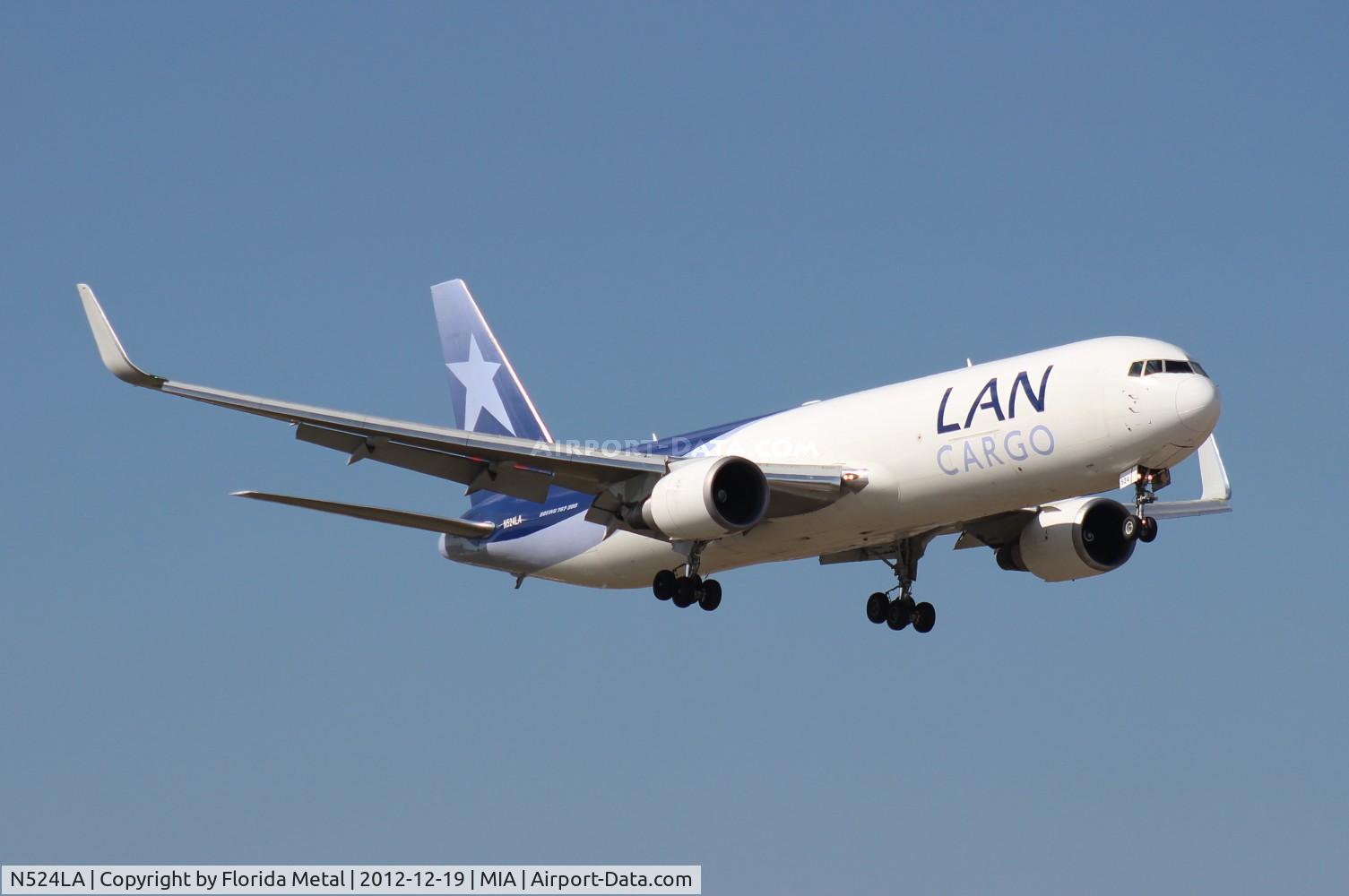 N524LA, 2007 Boeing 767-346F C/N 35816, LAN Cargo 767-300