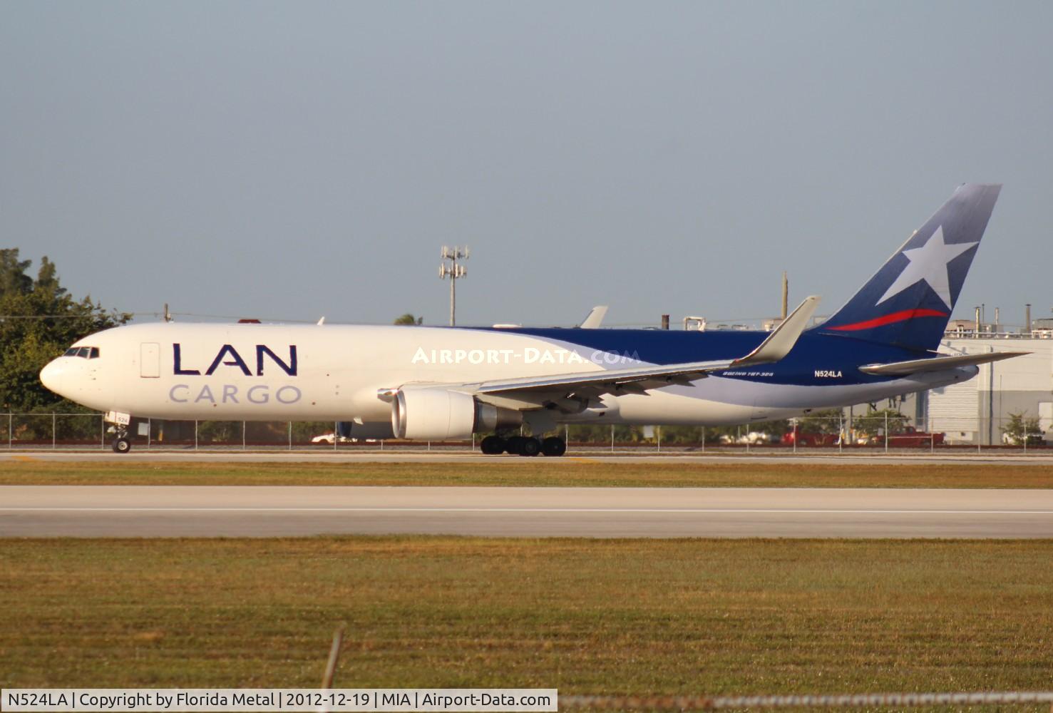 N524LA, 2007 Boeing 767-346F C/N 35816, LAN Cargo 767-300