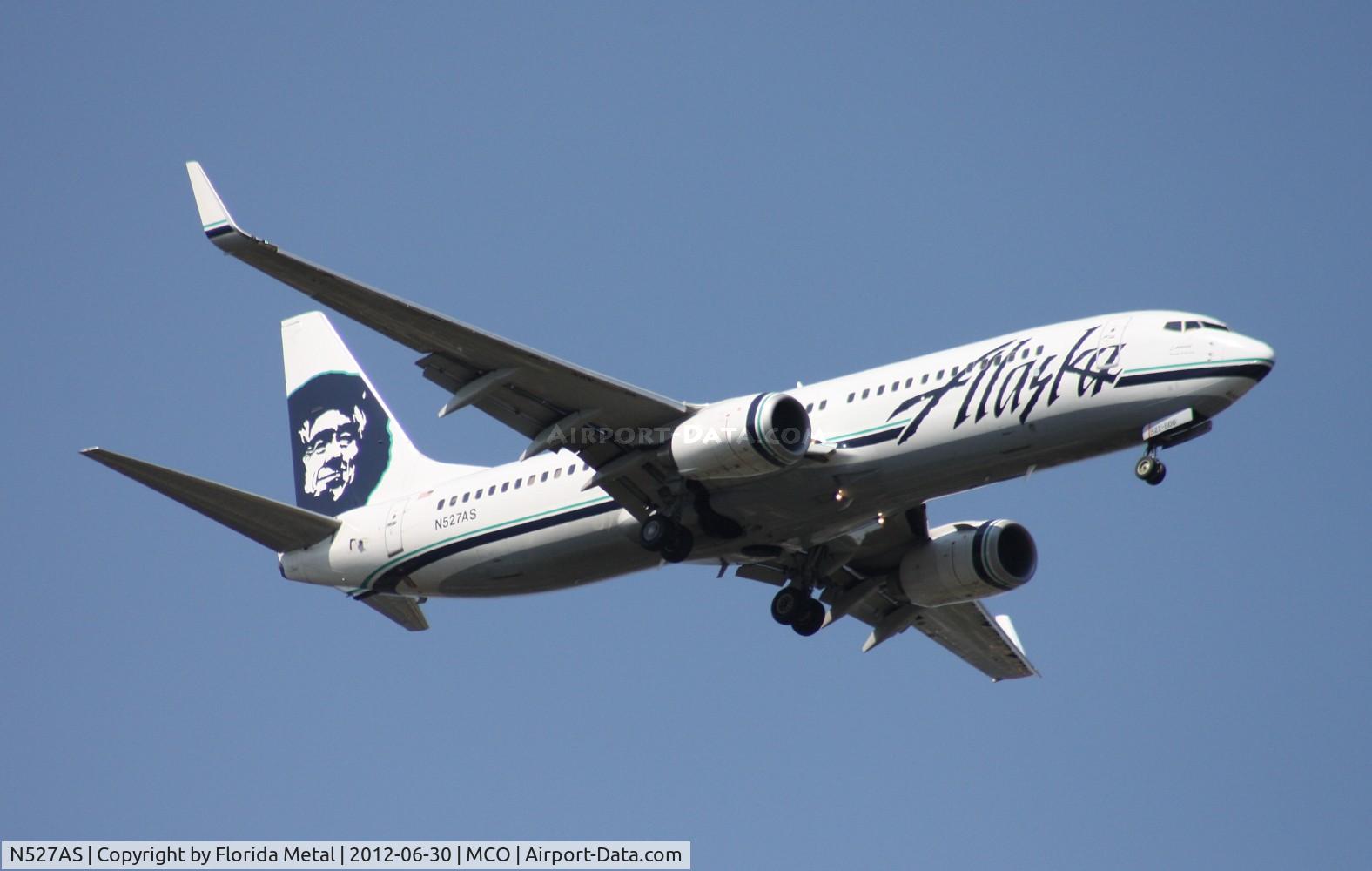 N527AS, 2009 Boeing 737-890 C/N 35694, Alaska 737-800