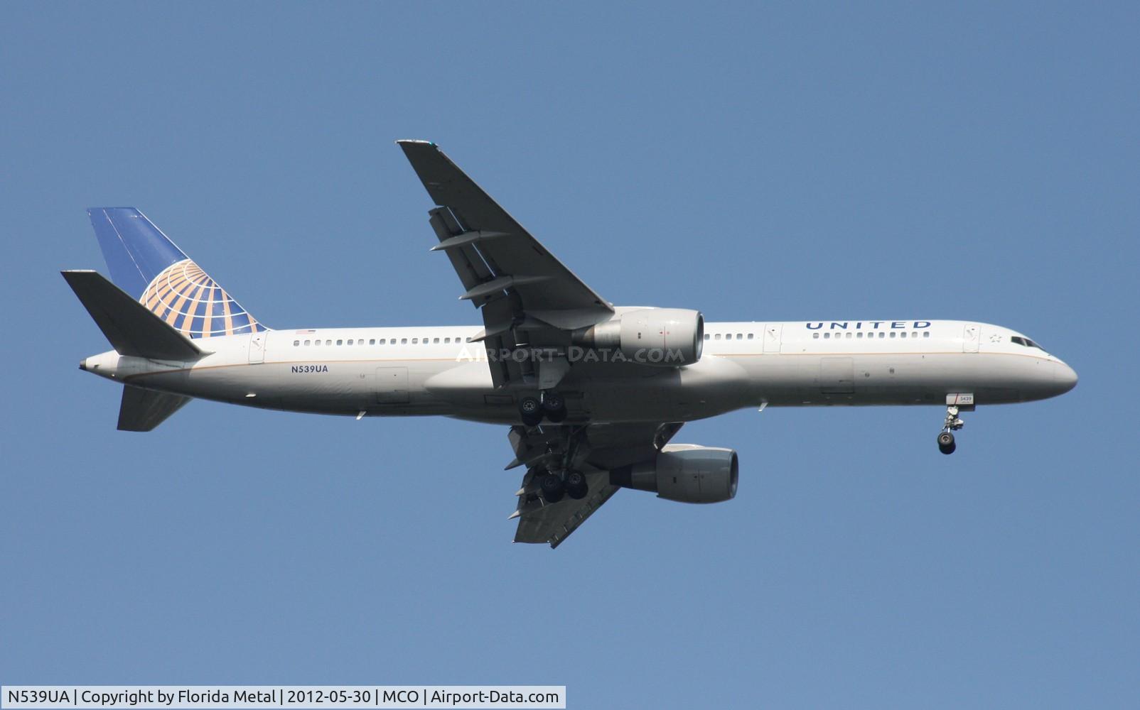 N539UA, 1991 Boeing 757-222 C/N 25223, United 757-200
