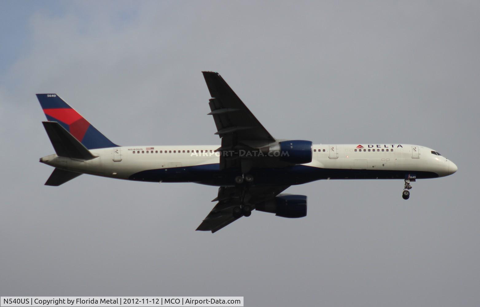 N540US, 1996 Boeing 757-251 C/N 26487, Delta 757-200
