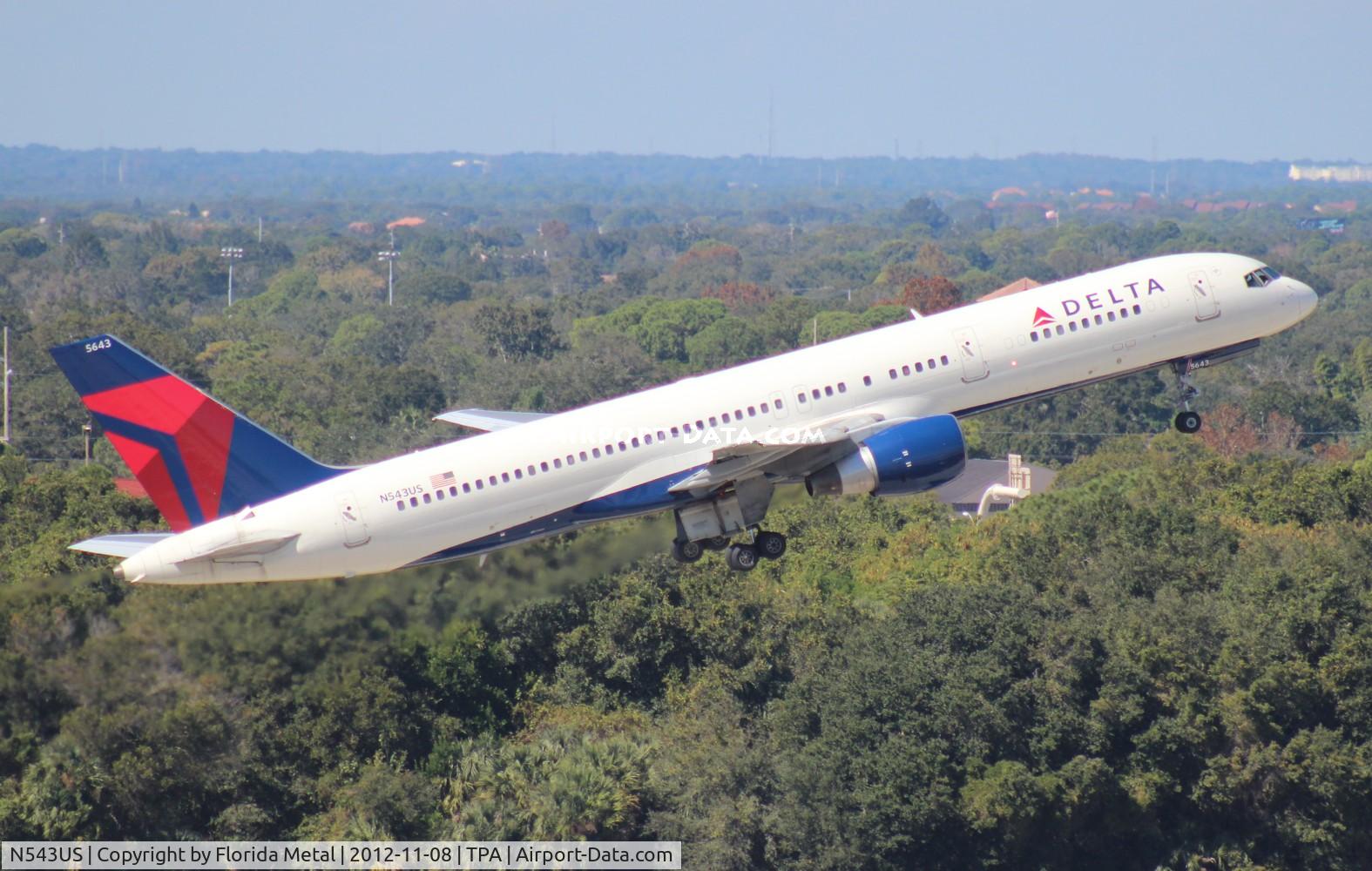 N543US, 1996 Boeing 757-251 C/N 26490, Delta 757-200
