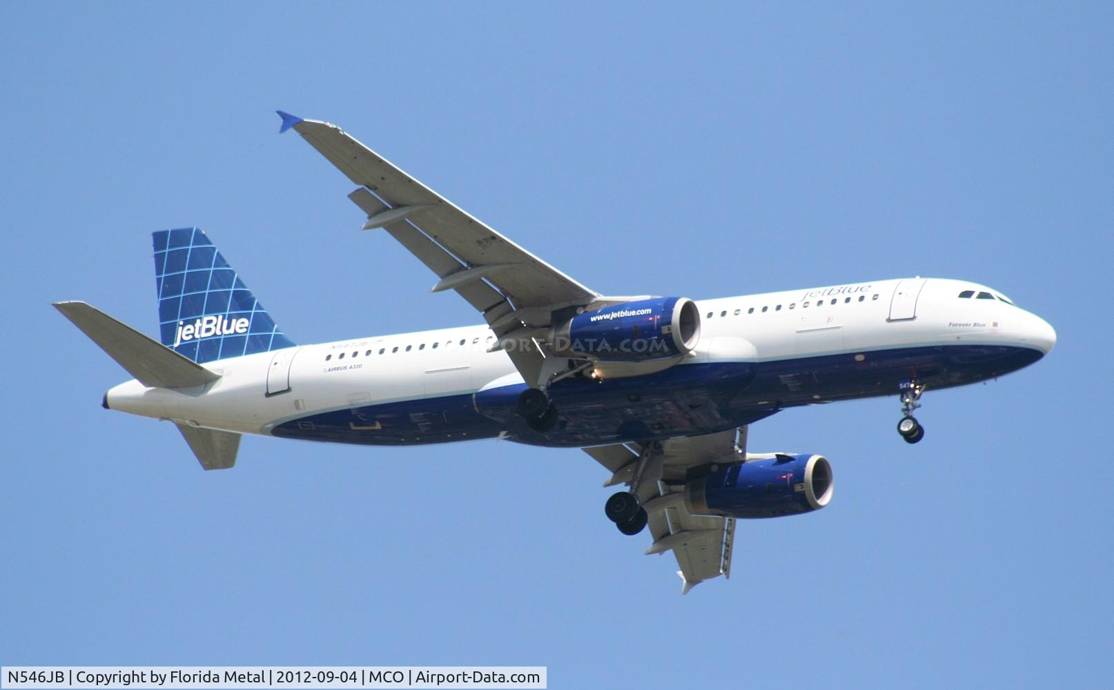 N546JB, 2002 Airbus A320-232 C/N 1827, Jet Blue A320