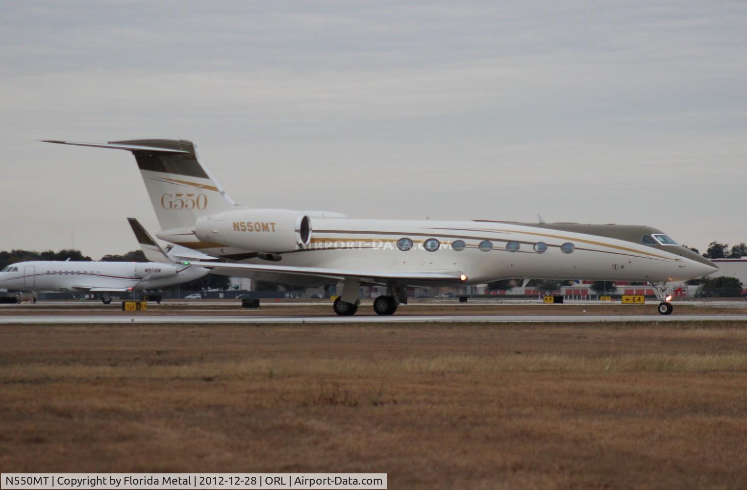 N550MT, Gulfstream Aerospace GV-SP (G550) C/N 5299, Gulfstream 550