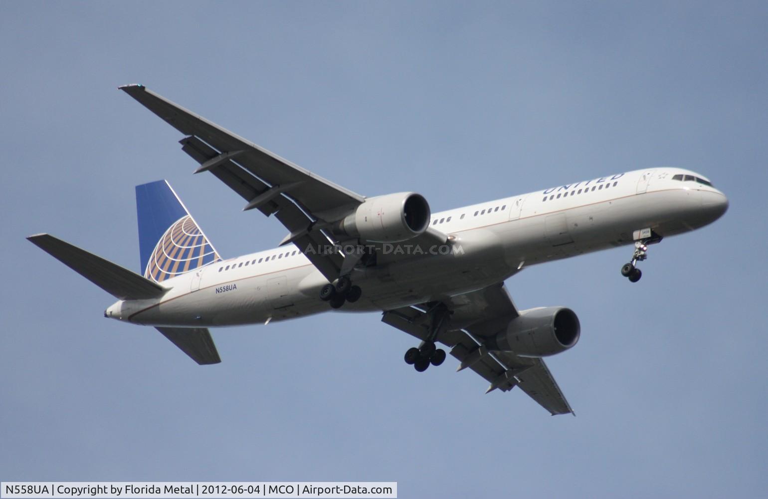 N558UA, 1992 Boeing 757-222 C/N 26654, United 757-200