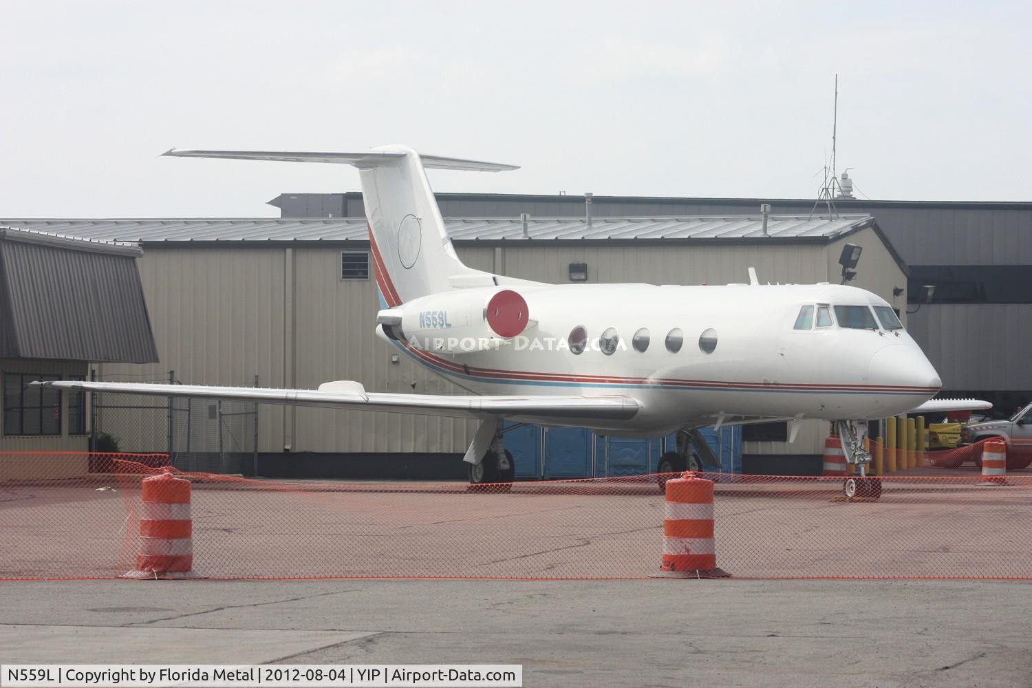 N559L, 1984 Grumman G-1159 Gulfstream II C/N 152, Little Caesars Gulfstream II