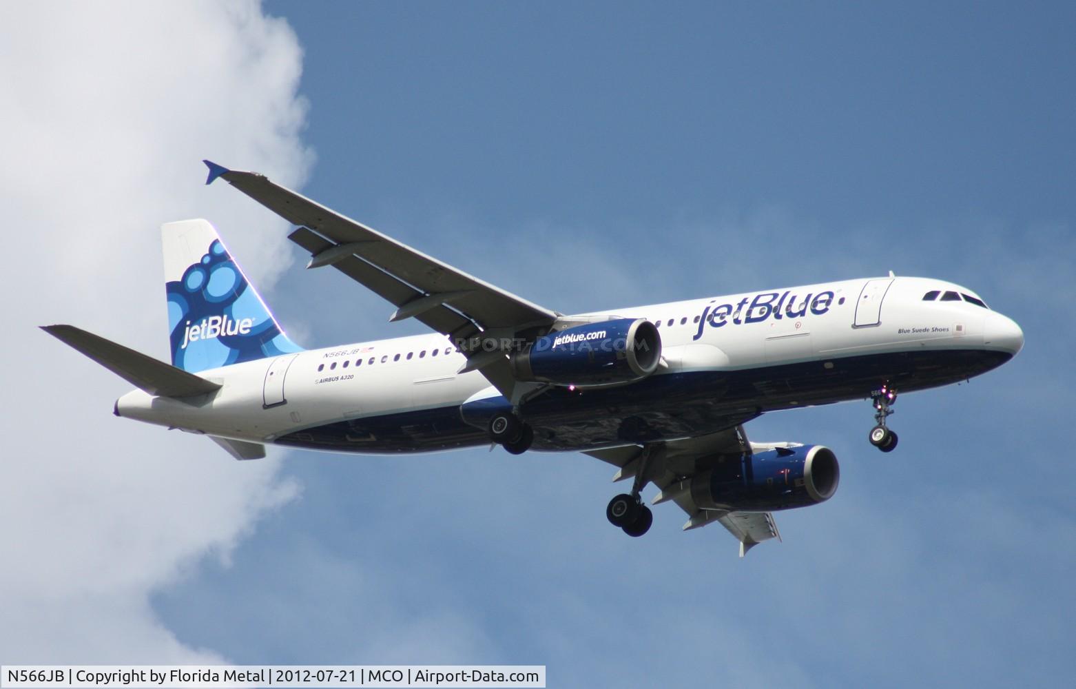 N566JB, 2003 Airbus A320-232 C/N 2042, Jet Blue A320