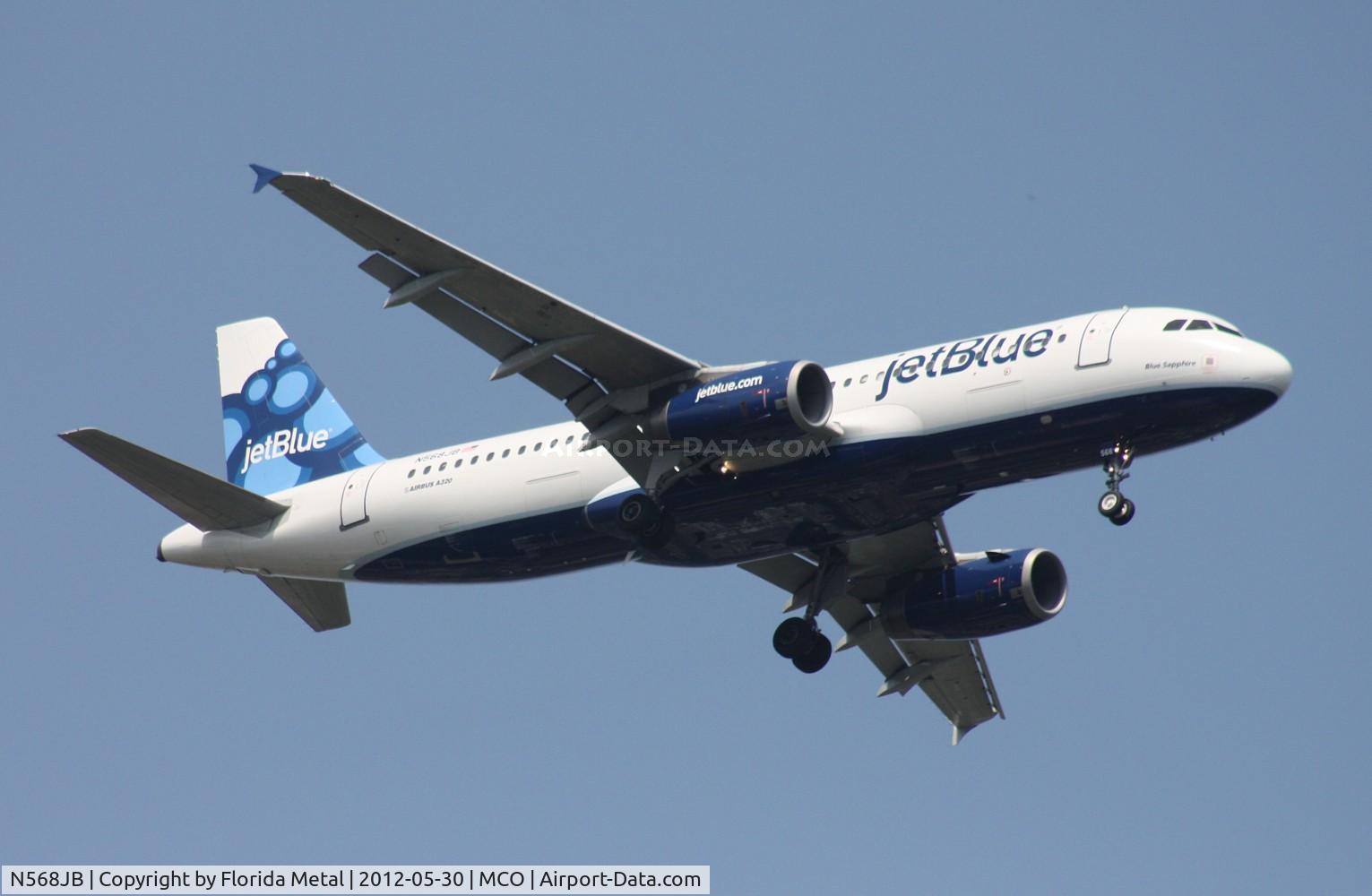 N568JB, 2003 Airbus A320-232 C/N 2063, Jet Blue A320