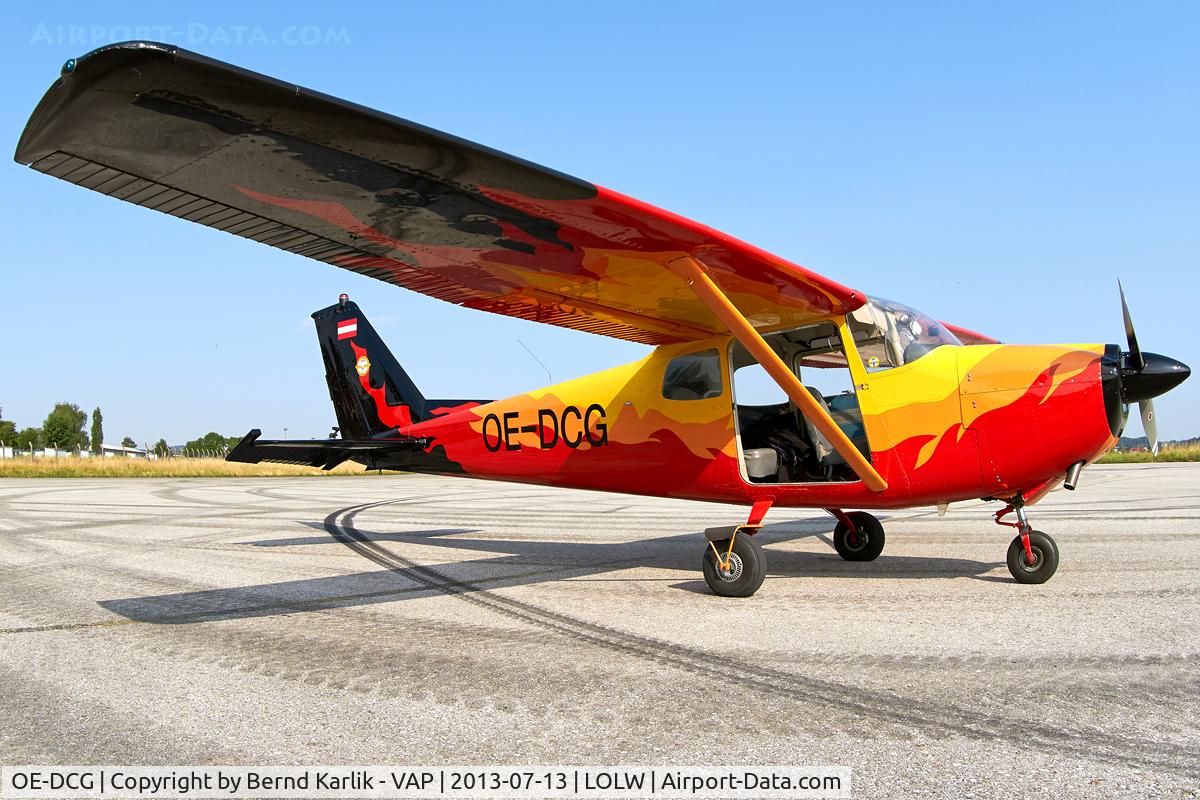 OE-DCG, 1961 Cessna 175B Skylark C/N 17556856, At Wels
