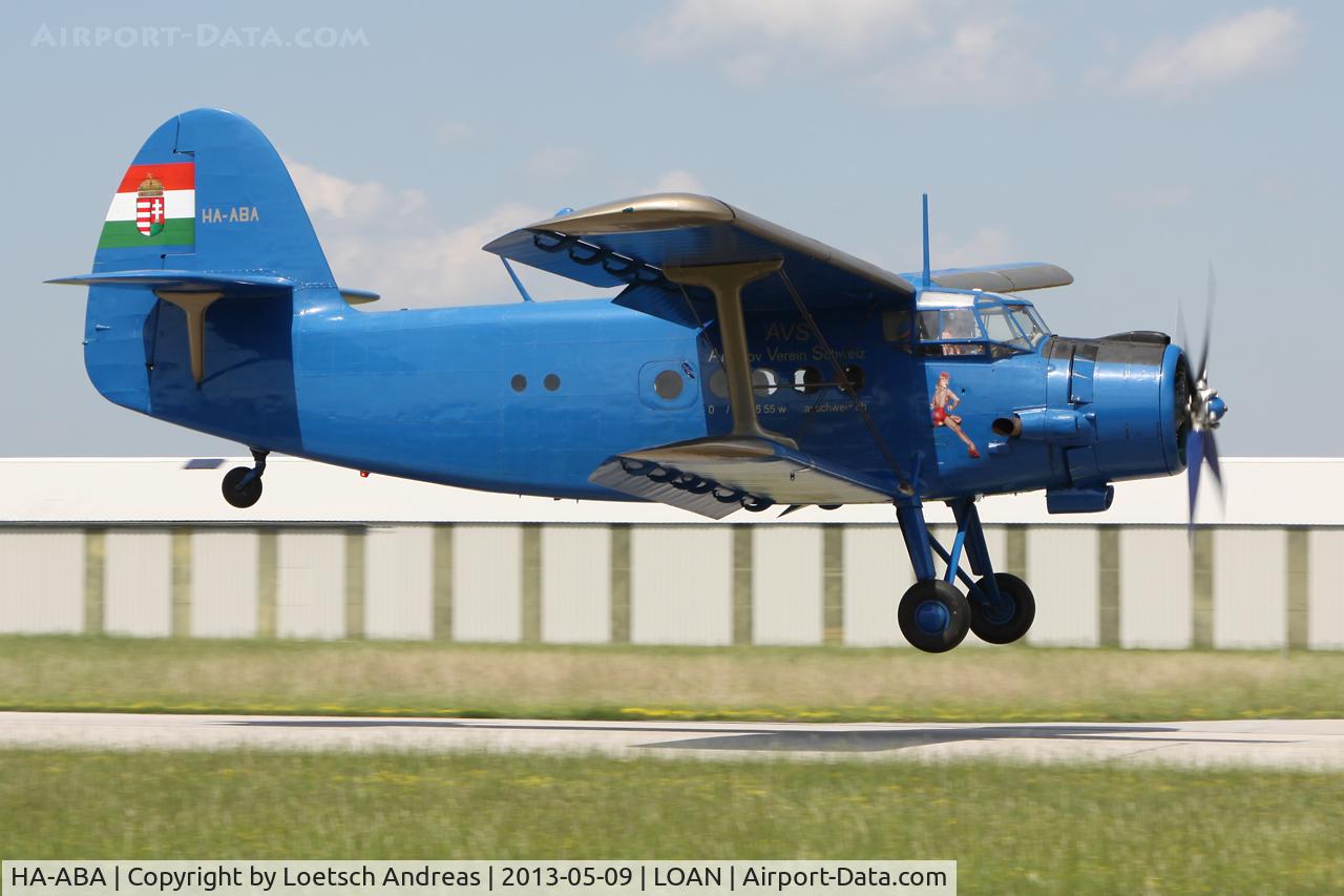 HA-ABA, Antonov An-2P C/N 1G234-23, Antonov Club