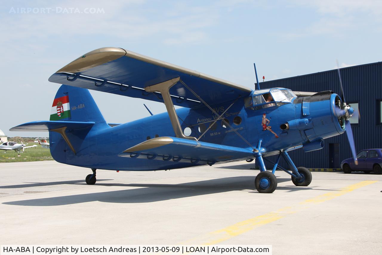 HA-ABA, Antonov An-2P C/N 1G234-23, Antonov Club