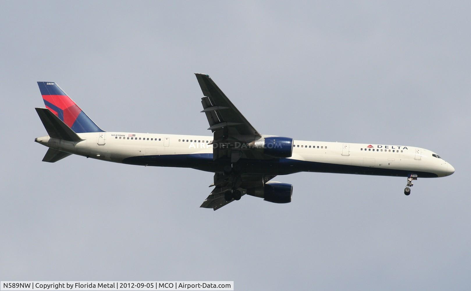 N589NW, 2003 Boeing 757-351 C/N 32989, Delta 757-300