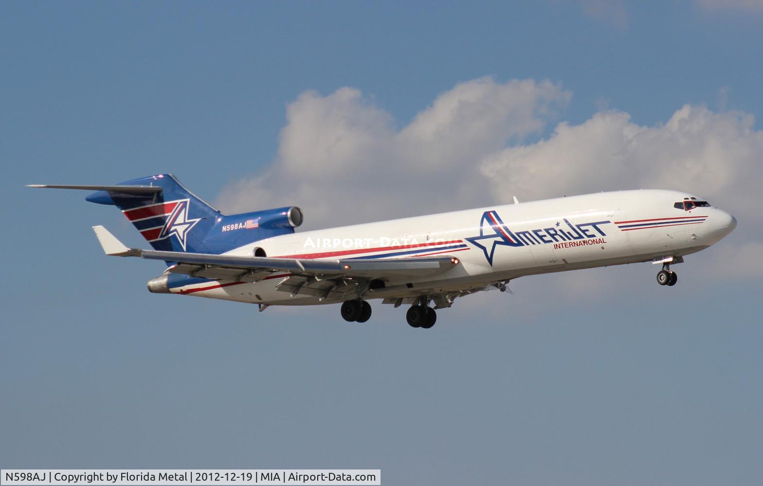 N598AJ, 1979 Boeing 727-212 C/N 21947, Amerijet 727