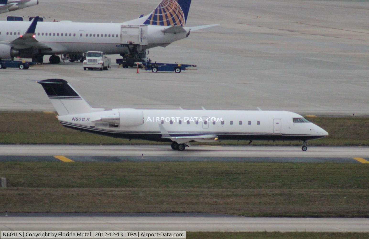N601LS, 1993 Canadair CRJ-100SE (CL-600-2B19) C/N 7008, Challenger 850 (corporate CRJ-200)