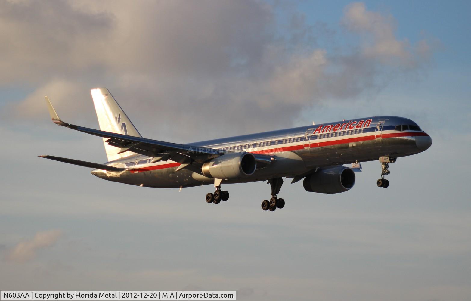 N603AA, 1995 Boeing 757-223 C/N 27054, American 757-200