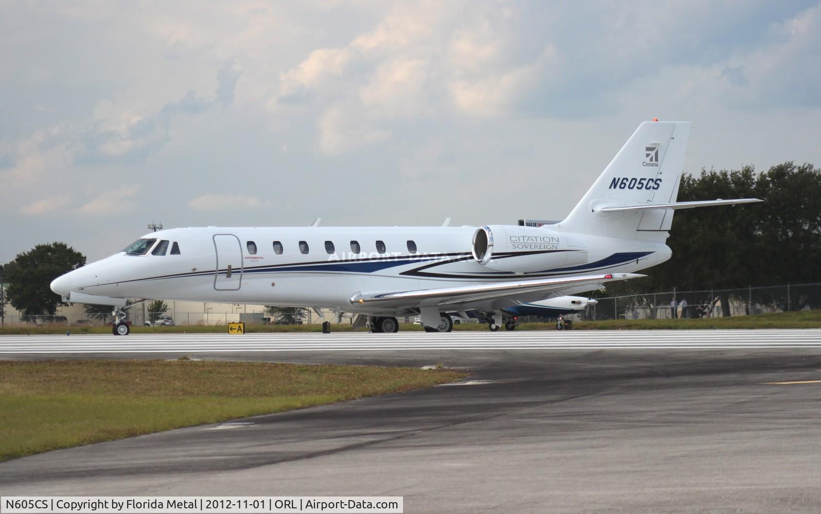 N605CS, 2006 Cessna 680 Citation Sovereign C/N 680-0001, Citation Sovereign