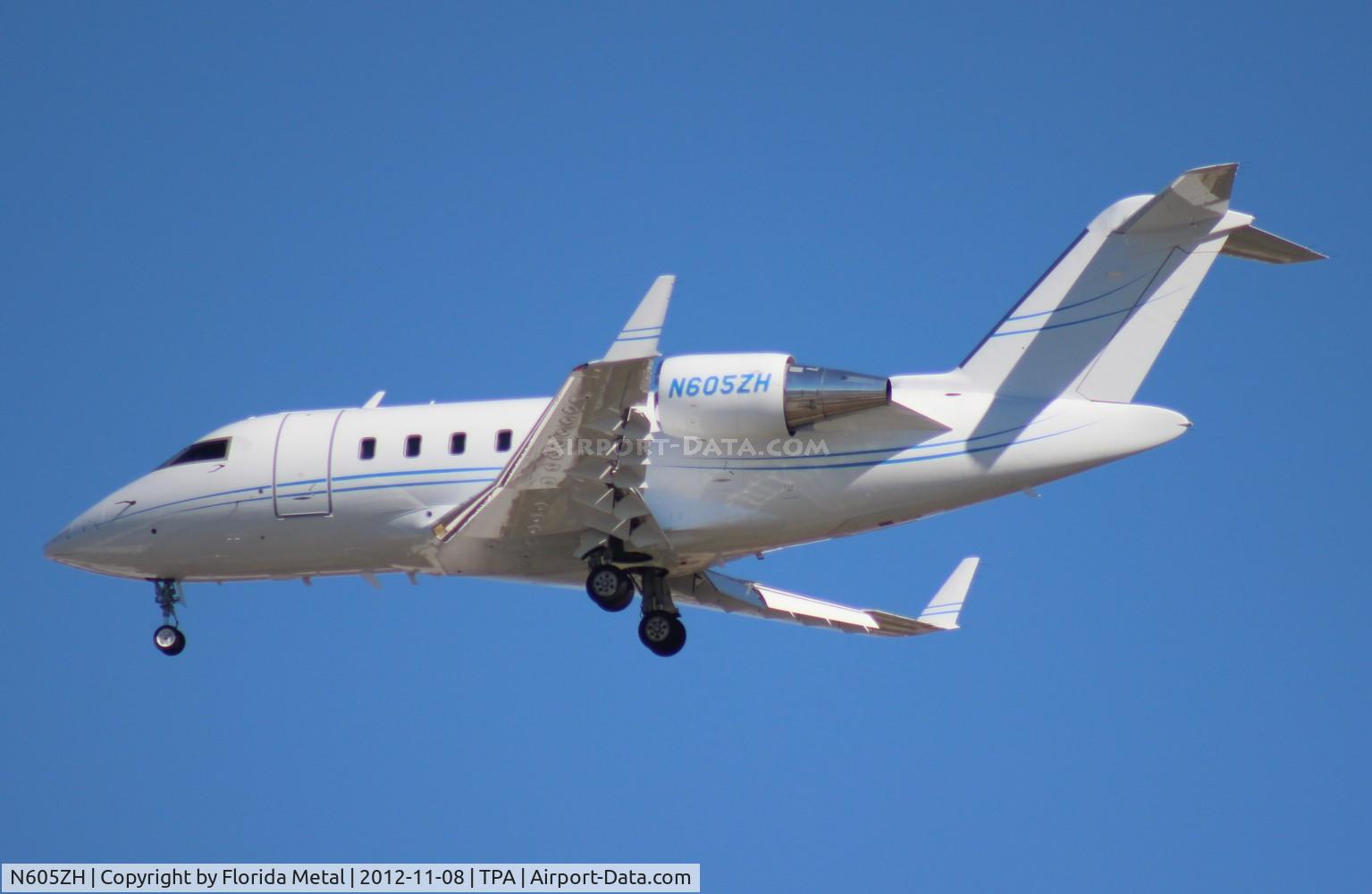 N605ZH, 2007 Bombardier Challenger 605 (CL-600-2B16) C/N 5738, Challenger 605