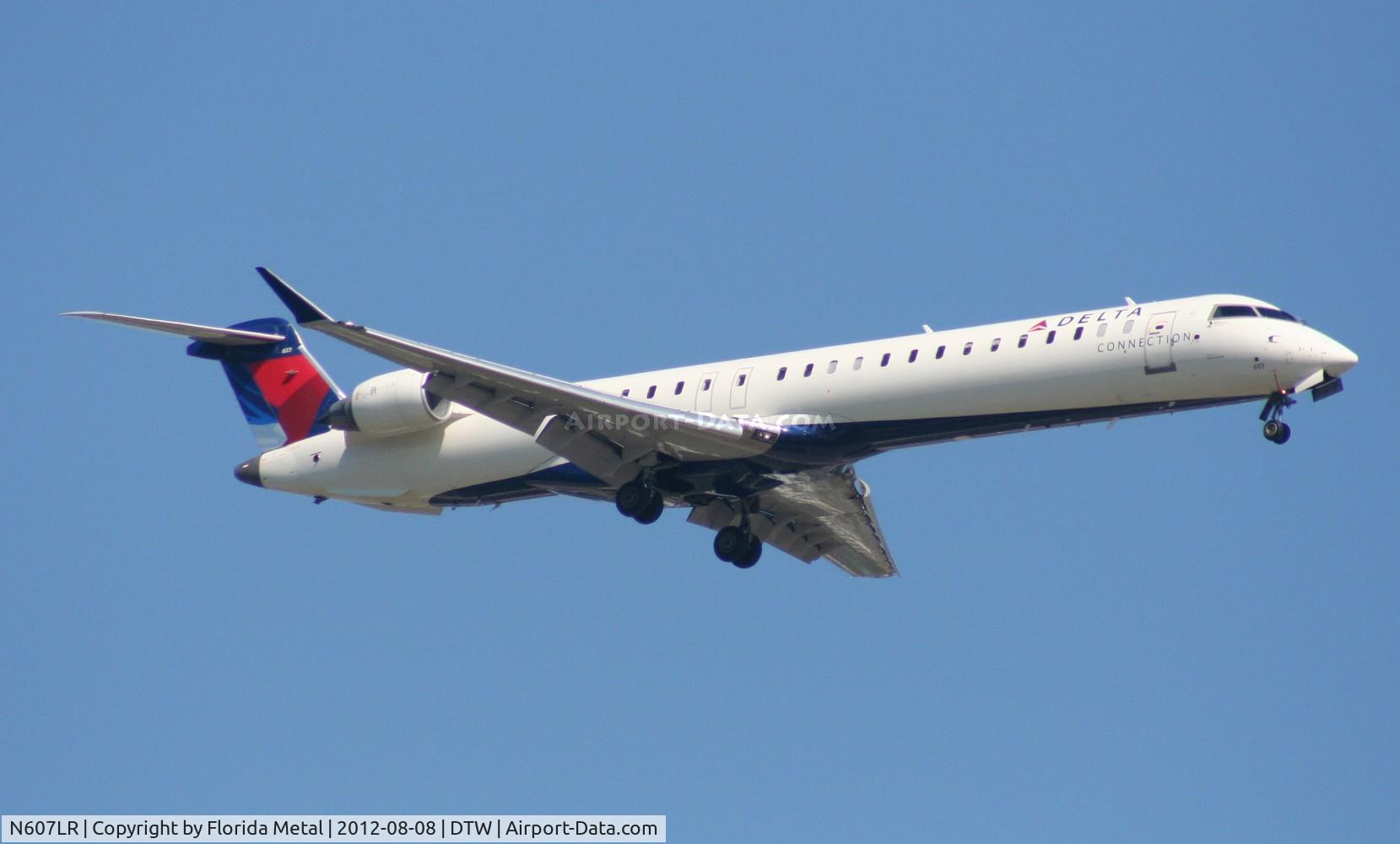 N607LR, 2008 Bombardier CRJ-900ER (CL-600-2D24) C/N 15178, Delta Connection CRJ-900