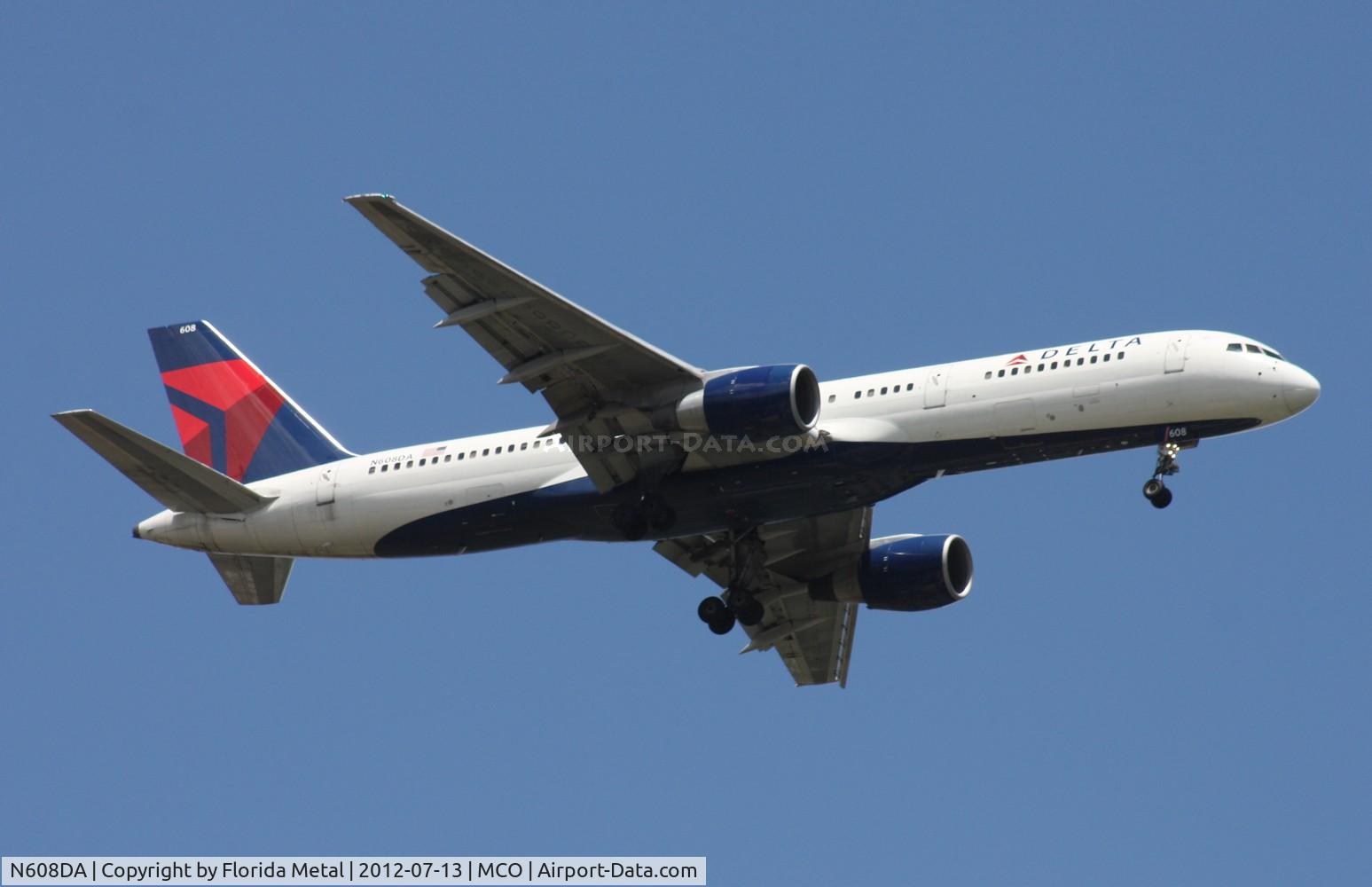 N608DA, 1985 Boeing 757-232 C/N 22815, Delta 757-200