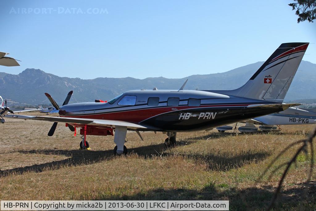 HB-PRN, 2010 Piper PA-46-500TP Malibu Meridian C/N 4697437, Parked