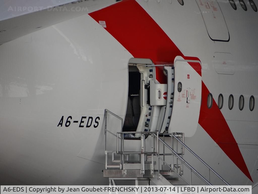 A6-EDS, 2011 Airbus A380-861 C/N 086, Sabena Tecknics