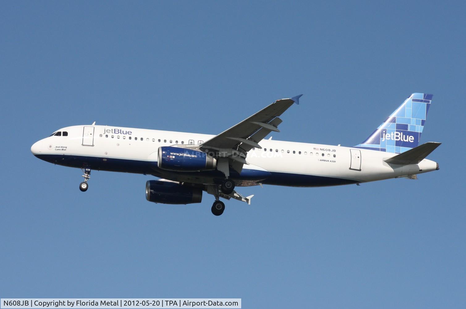 N608JB, 2005 Airbus A320-232 C/N 2415, Jet Blue A320