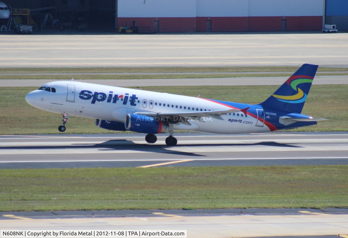 N608NK, 2011 Airbus A320-232 C/N 4902, Spirit A320