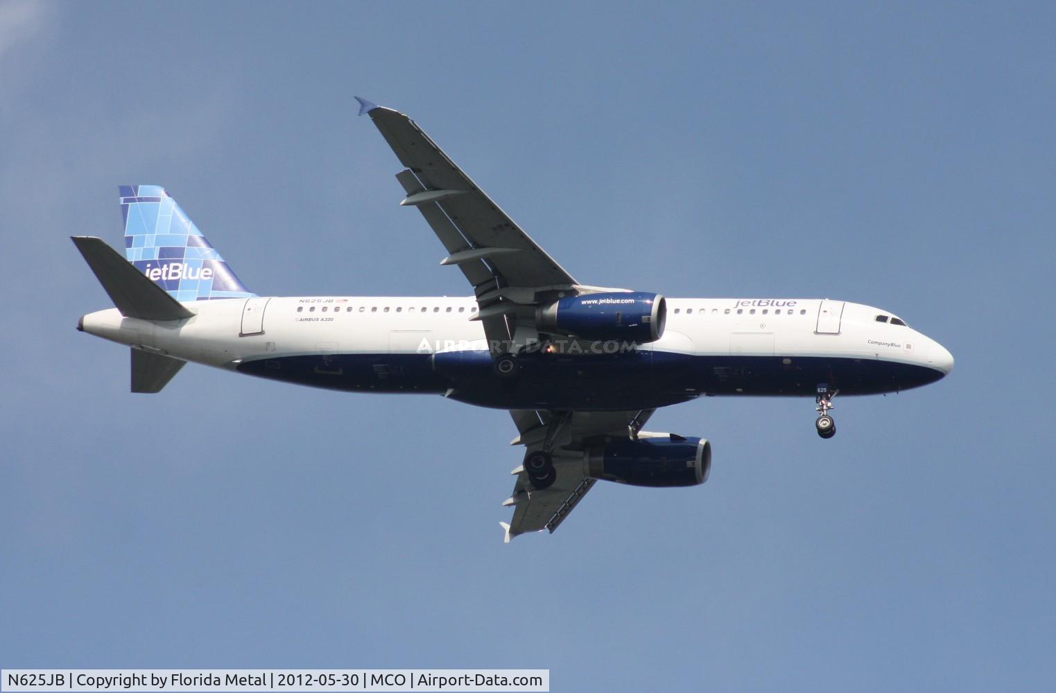 N625JB, 2005 Airbus A320-232 C/N 2535, Jet Blue A320