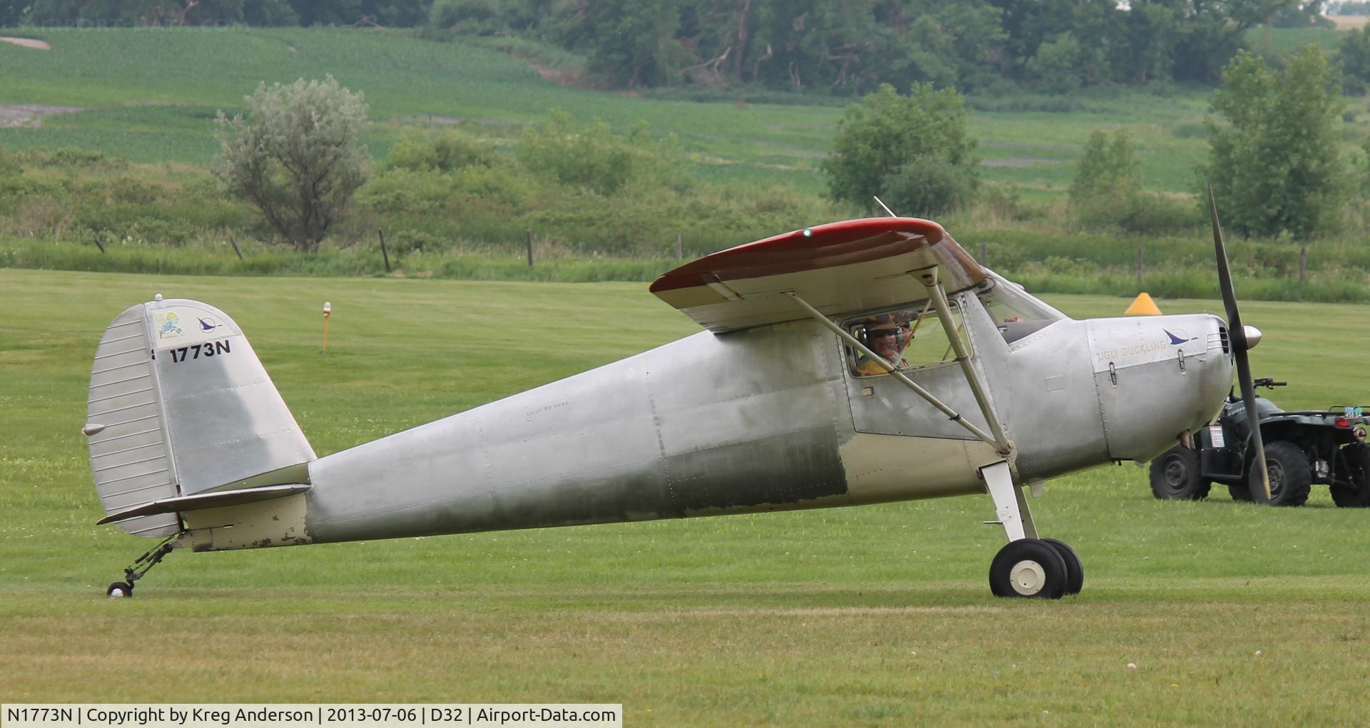 N1773N, 1946 Cessna 120 C/N 12017, 2013 Starbuck Fly-in