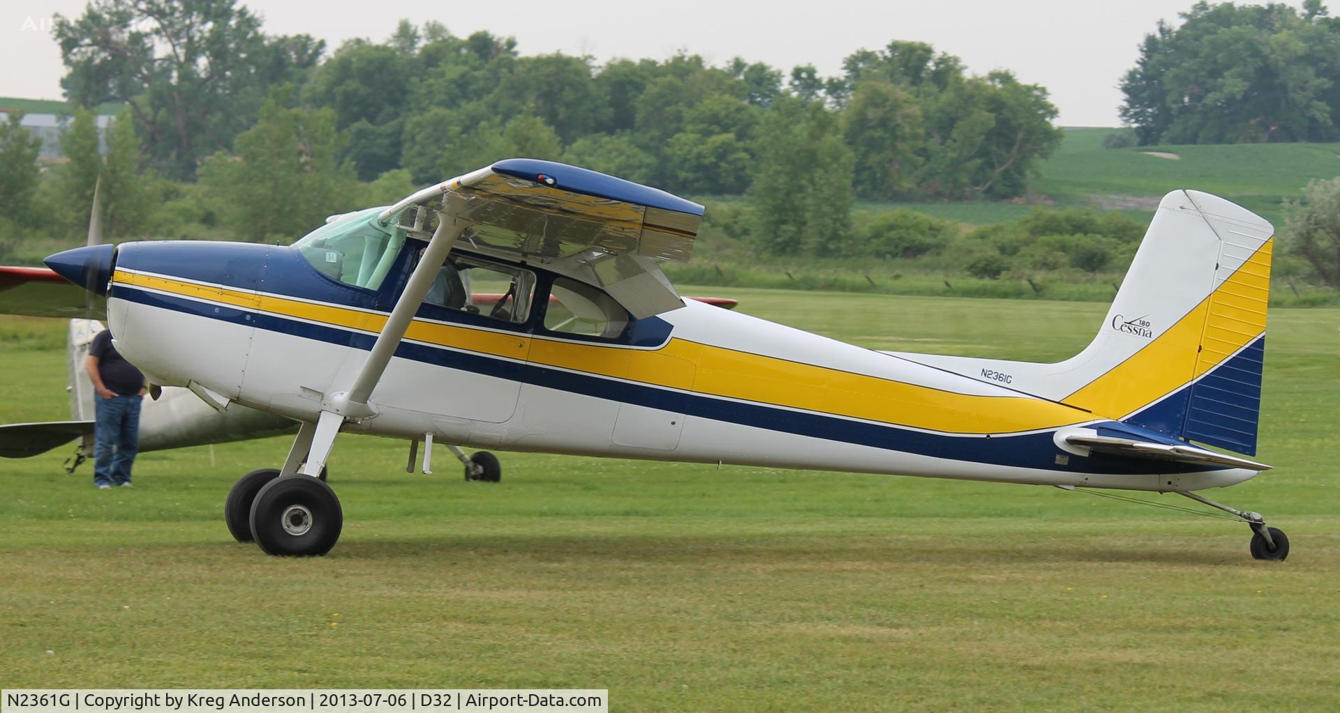N2361G, 1958 Cessna 182B Skylane C/N 51661, 2013 Starbuck Fly-in