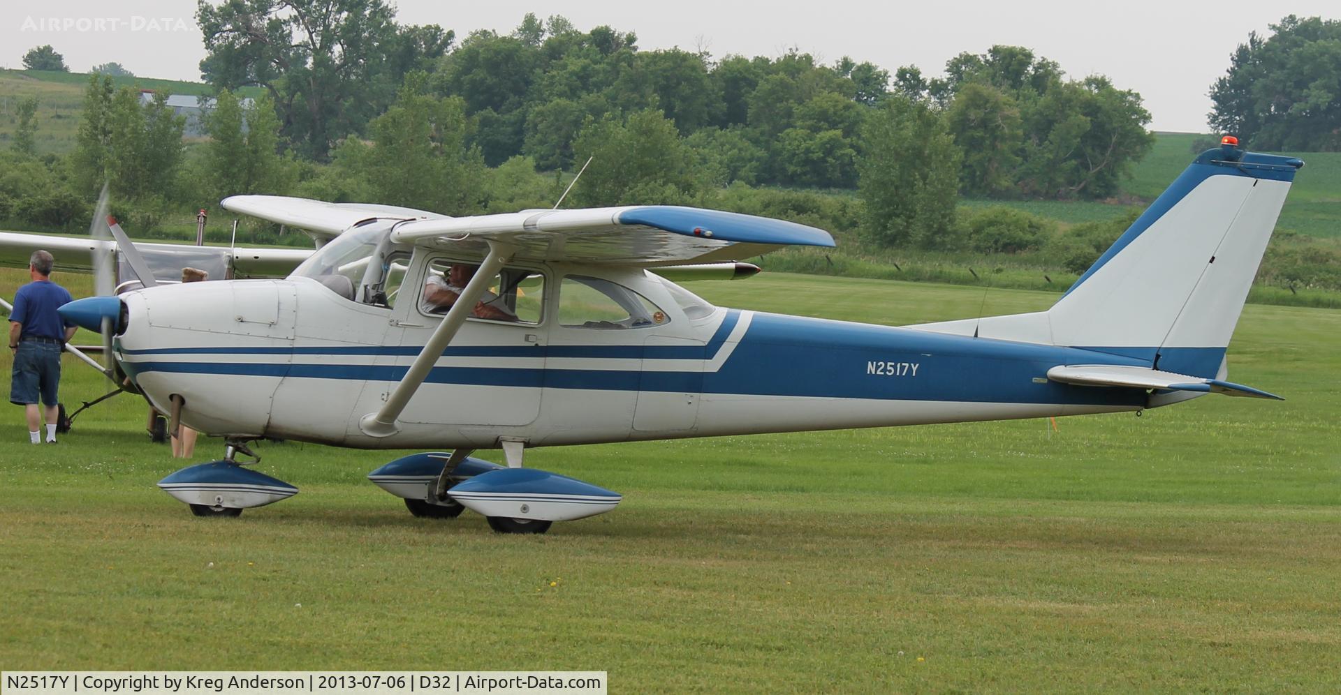 N2517Y, 1962 Cessna 172D C/N 17249817, 2013 Starbuck Fly-in