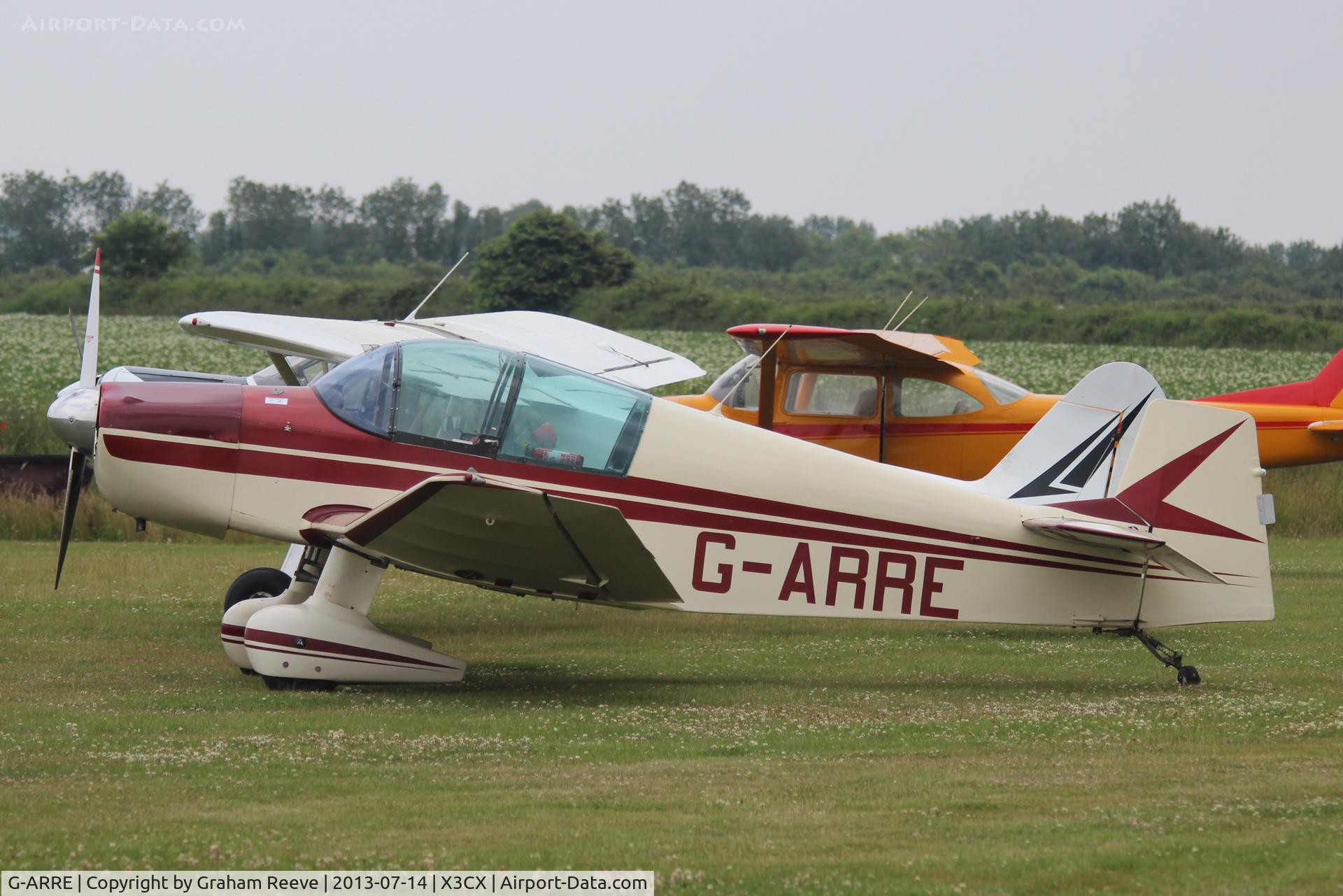 G-ARRE, 1961 SAN Jodel DR-1050 Ambassadeur C/N 275, Parked at Northrepps.