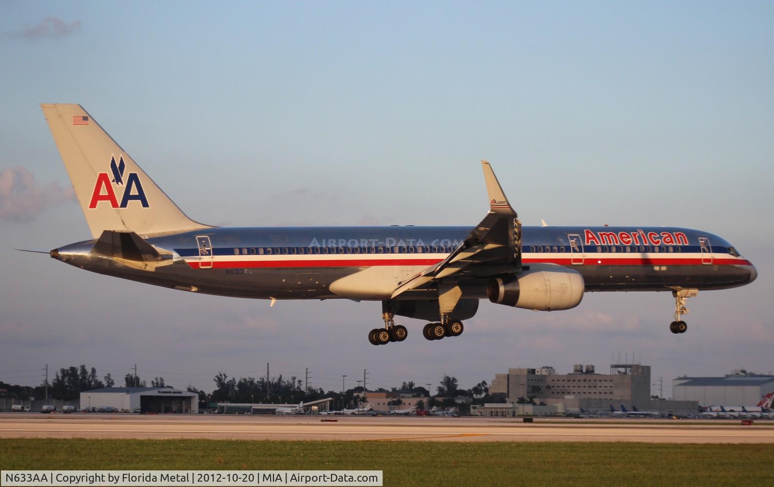 N633AA, 1990 Boeing 757-223 C/N 24591, American 757-200