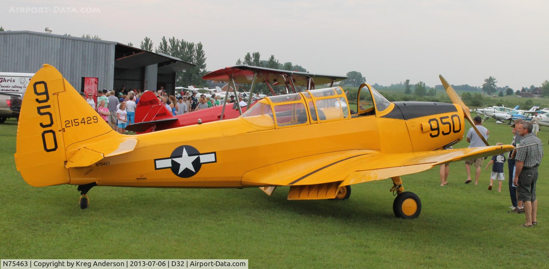 N75463, 1943 Fairchild M-62A-4 C/N T42-4299, 2013 Starbuck Fly-in